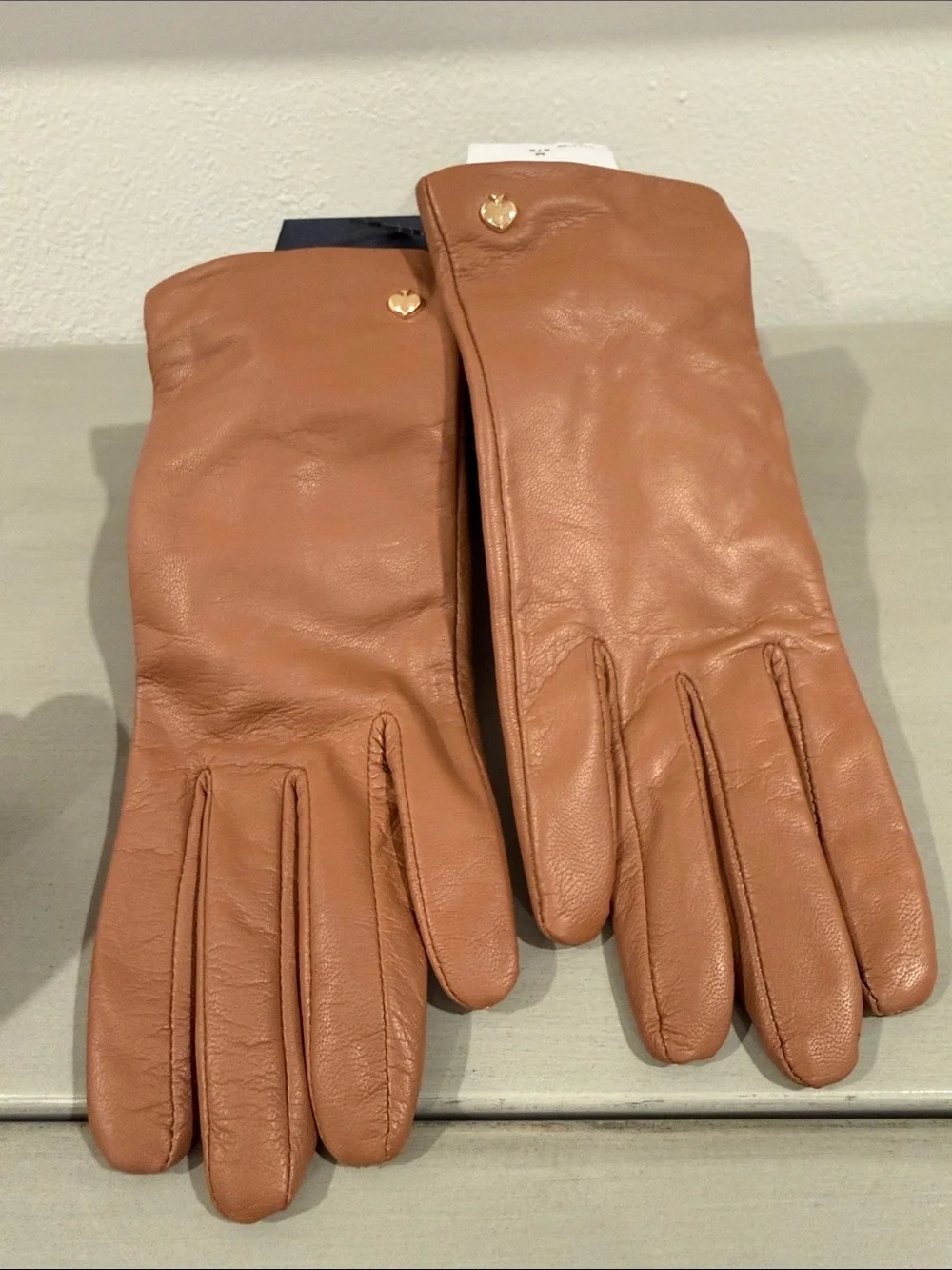 kate spade Brown Leather Women's Gloves
